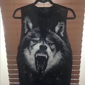 Forever 21 Wolf Tank